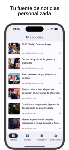 NewsMX iPhone screenshot