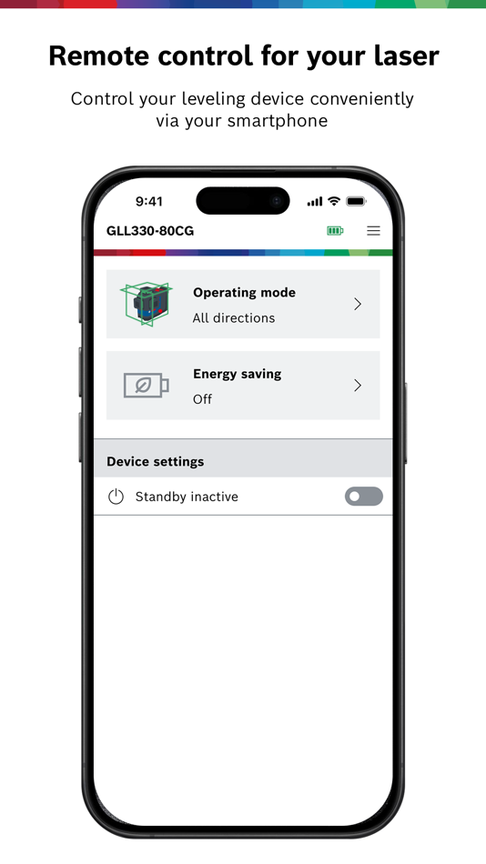#1. Bosch Leveling Remote App (iOS) By: Robert Bosch Power Tools GmbH