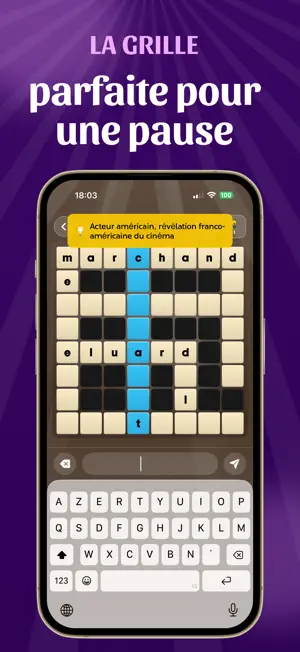 Mots croisés - Français screenshot 4