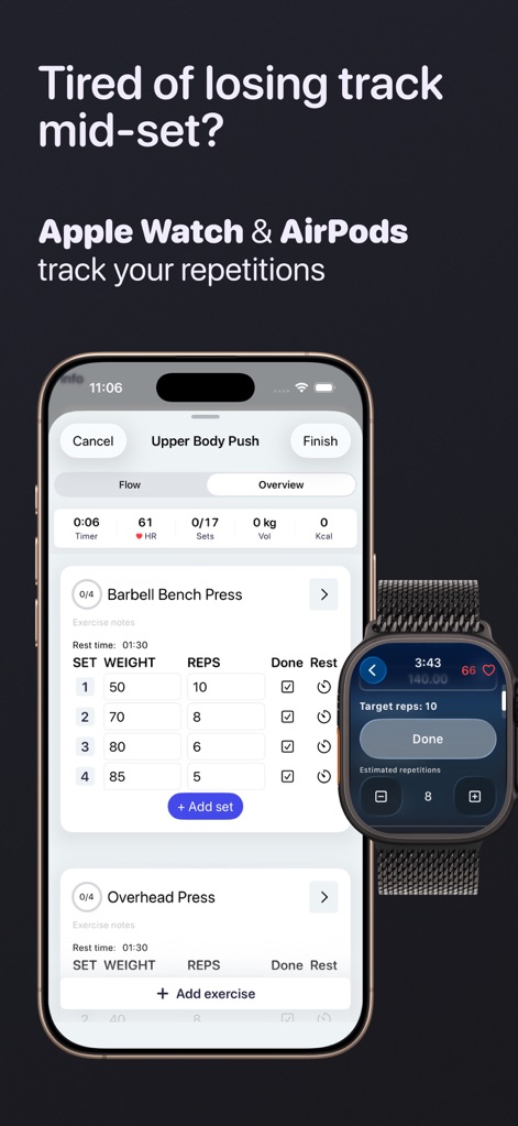 AI Rep Counter: HealthBuddy - Health & Fitness App | MWM