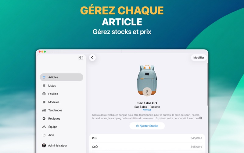 Screenshot #3 pour Inventaire pour Entreprises
