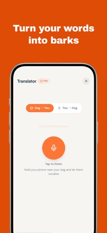Bark Buddy - AI Dog Translator iPhone screenshot