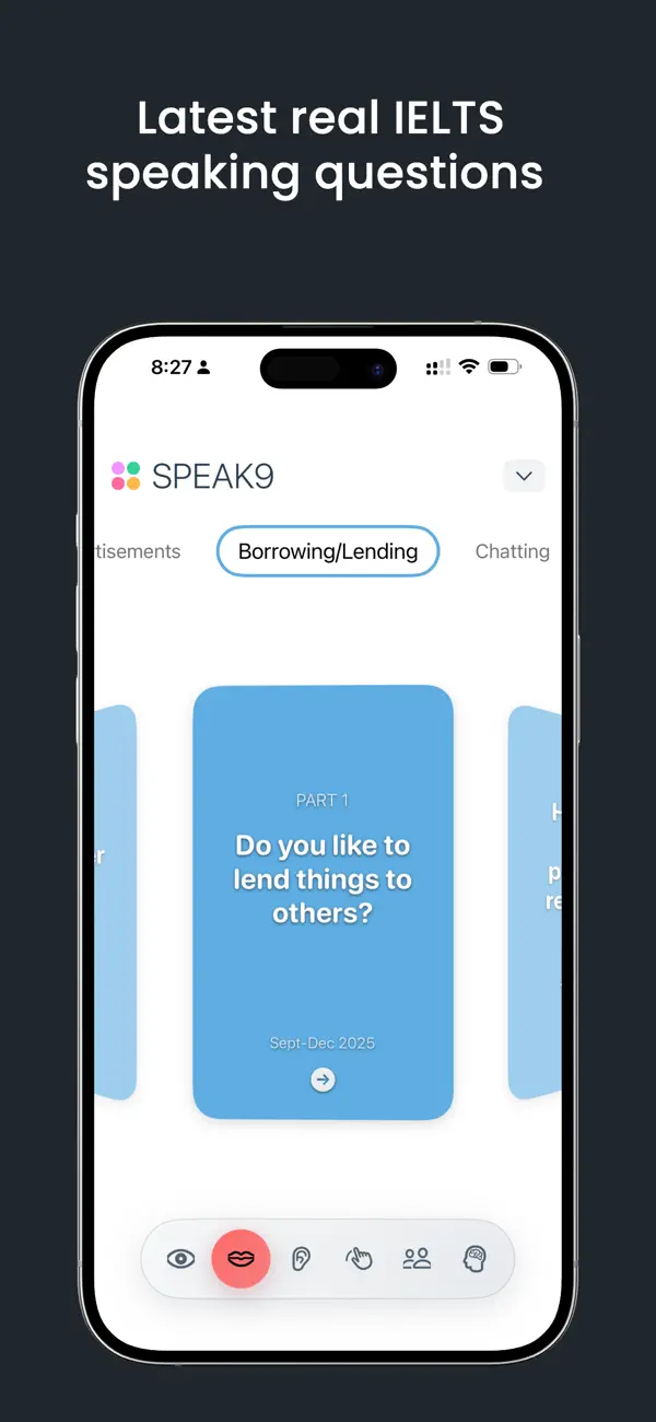 Screenshot #2 pour IELTS Band9 – AI Mock Tests