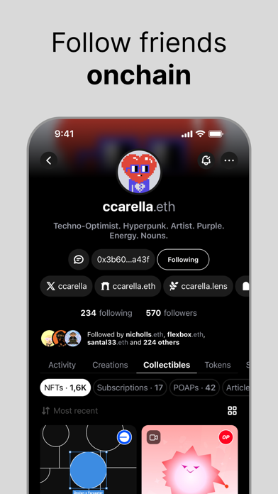 Interface – Explore Ethereum Screenshot
