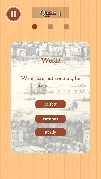 Screenshot #1 pour Bard Cards : Shakespeare Says