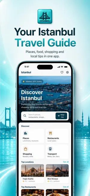 Istanbul Travel Guide & Map screenshot 1