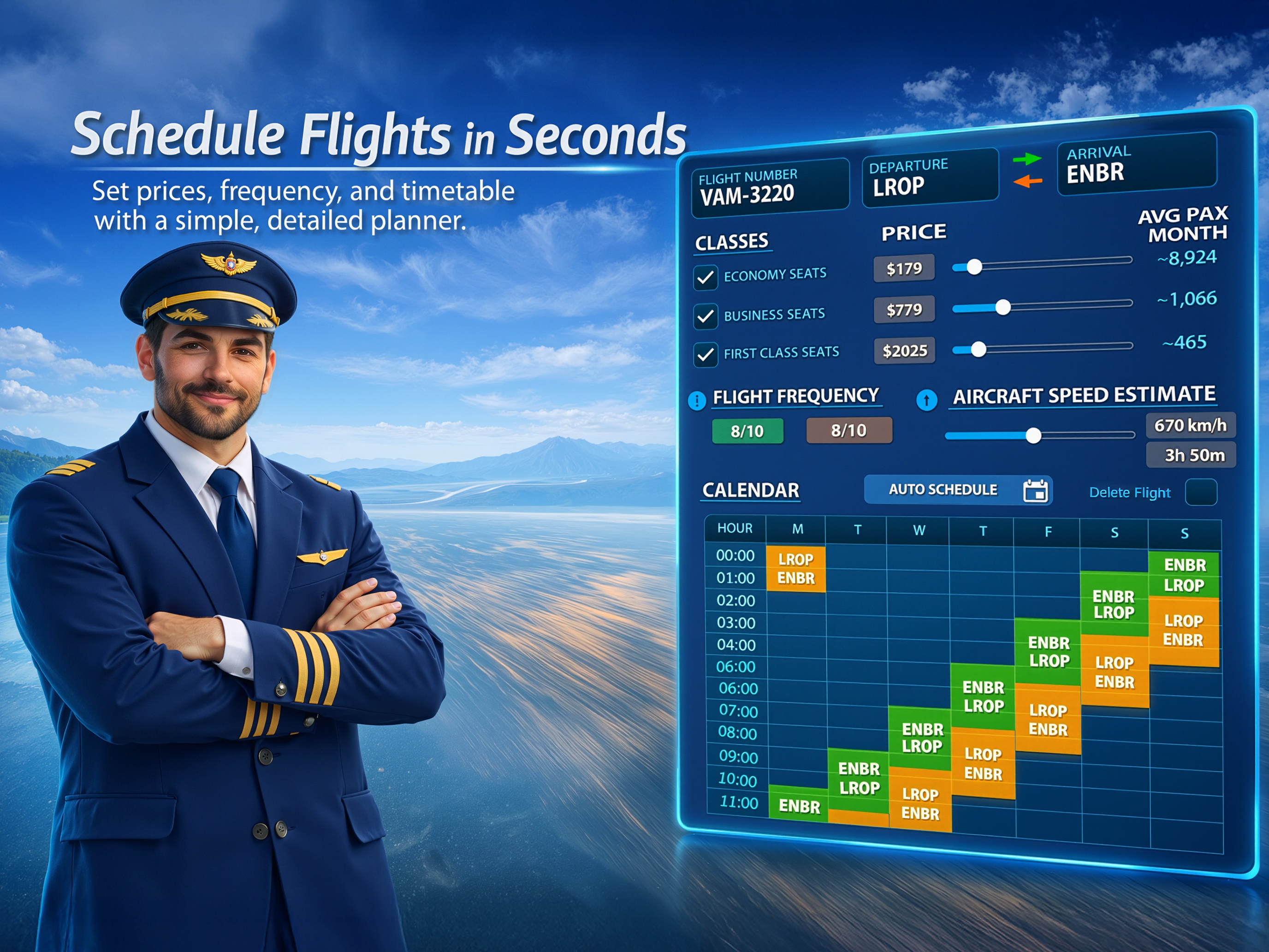 Airline Empire Manager