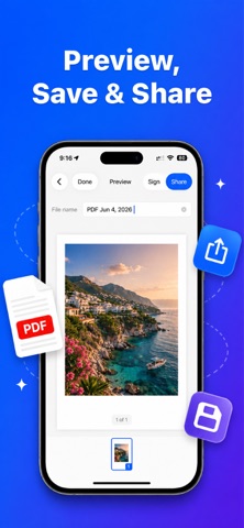 SnapPDF: Photos to PDF iPhone screenshot