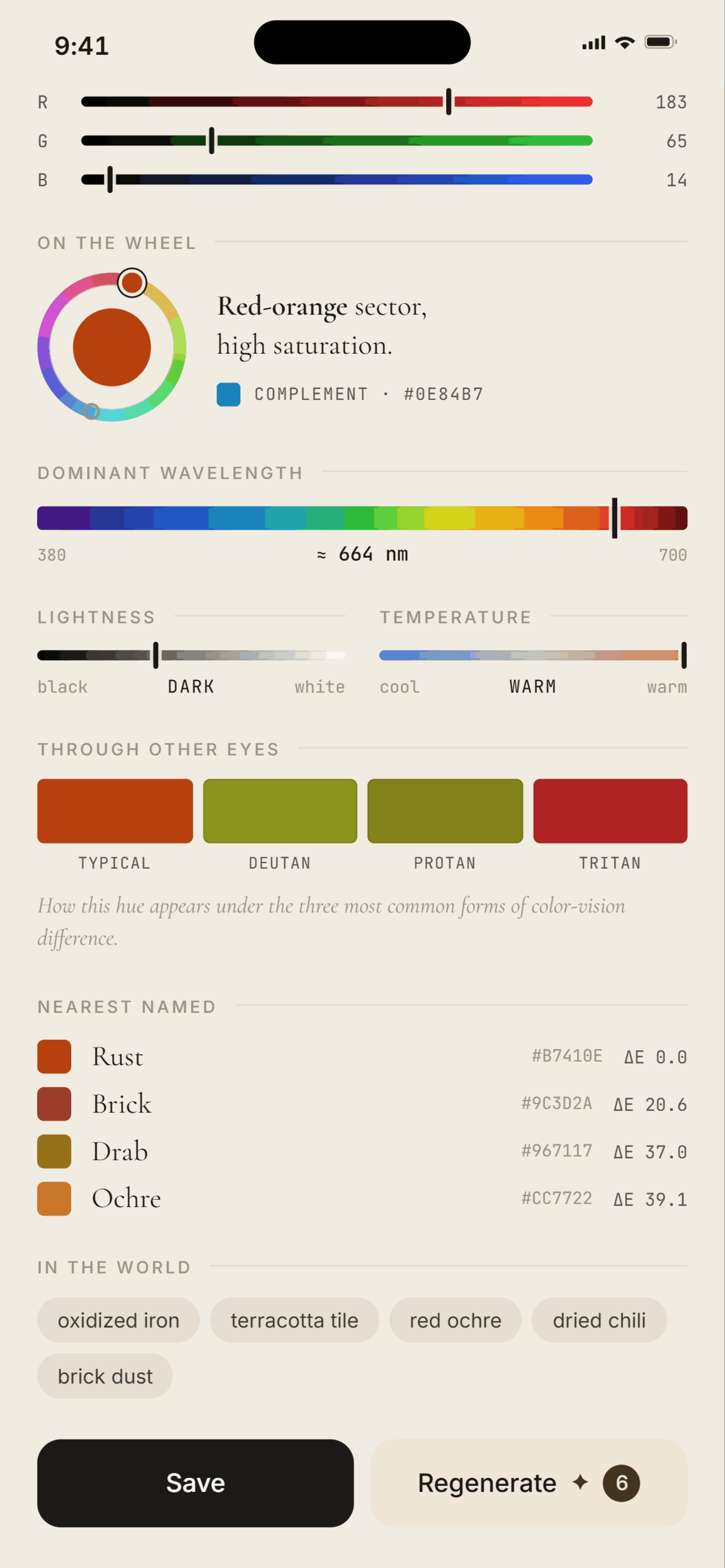 Hue Color Picker & Identifier