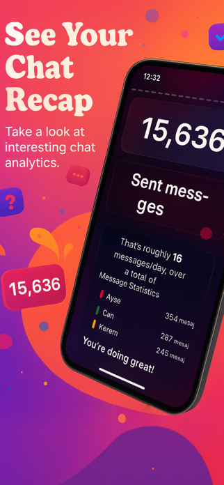 WaRecap - Chats Analyzer Screenshot 4 of 6