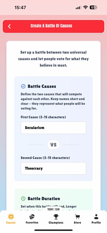 CauseBattle Screenshot 5 of 5