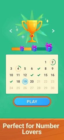 Math Club: cross number games screenshot