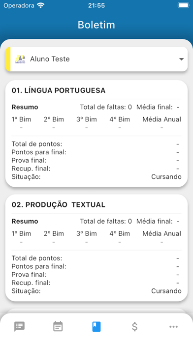 Central da Escola Screenshot