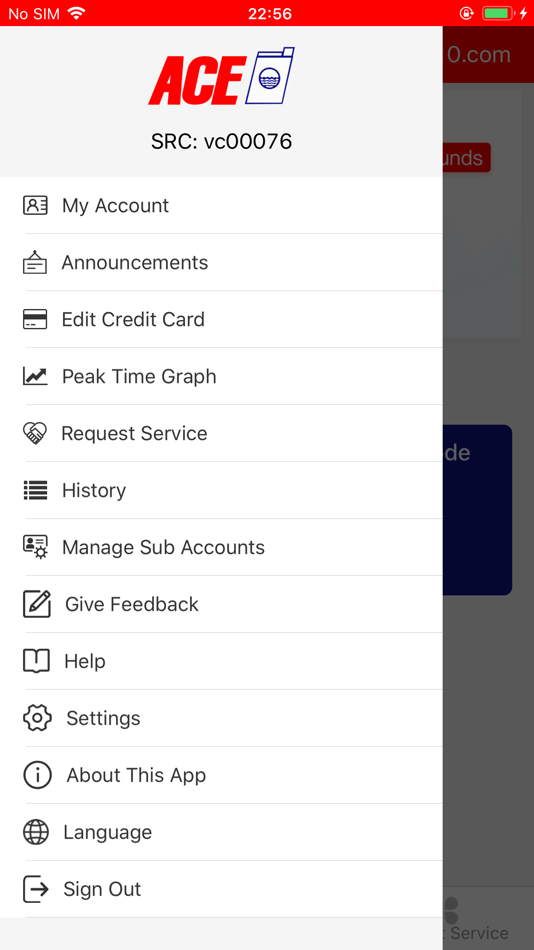 #3. ACE Laundry Pay App (iOS) De: KioSoft Technologies LLC