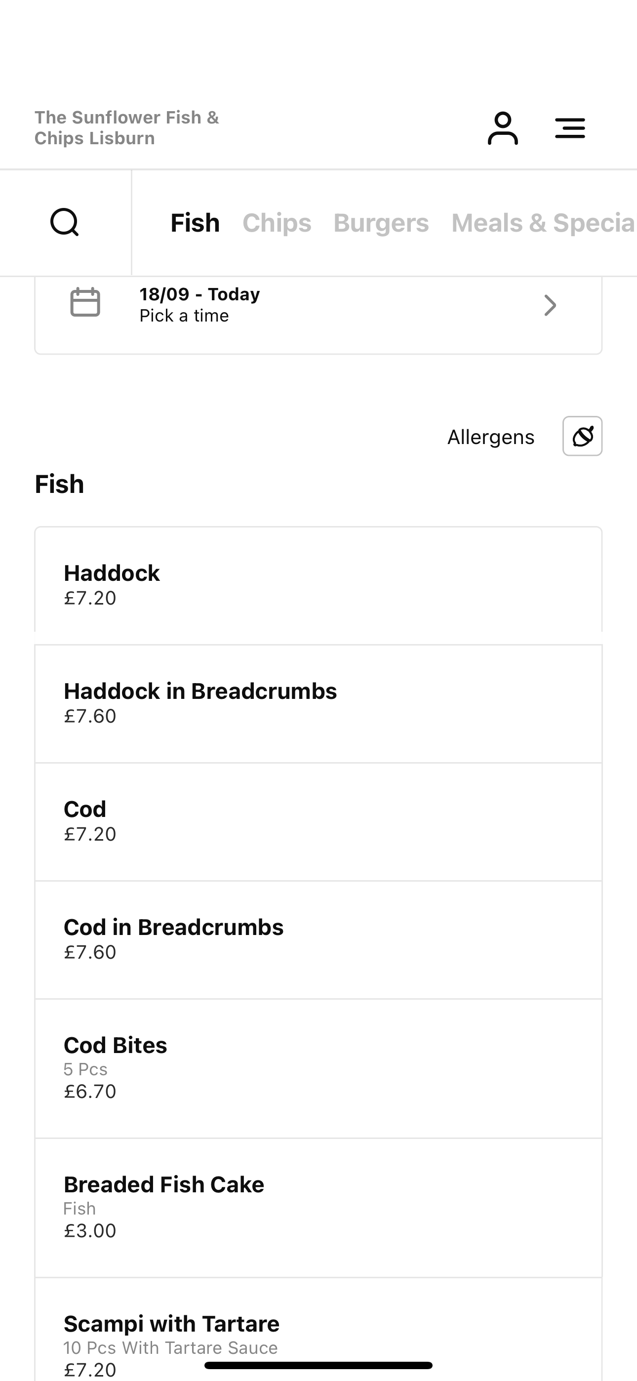 The Sunflower Fish & Chips screenshot 3