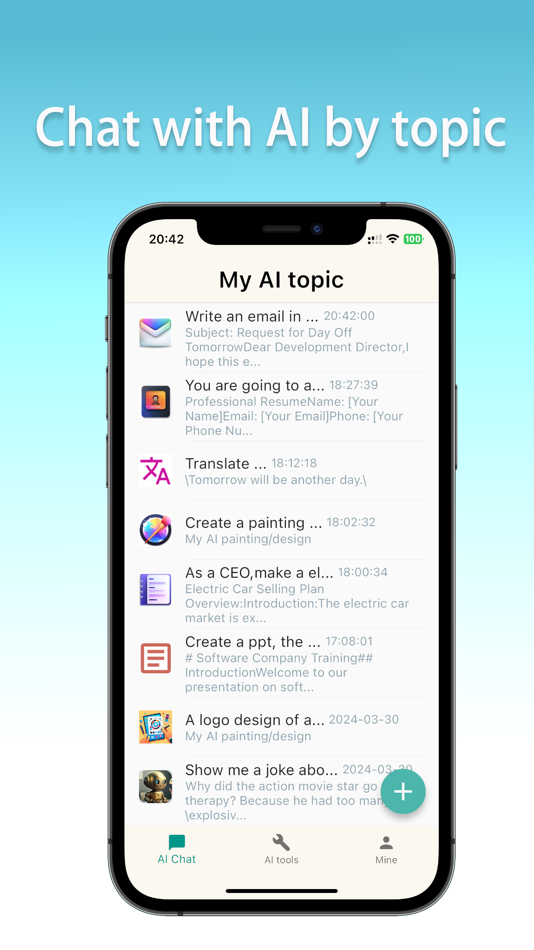 #1. RealAI-personal AI assistant (iOS) โดย: 子豪 霍