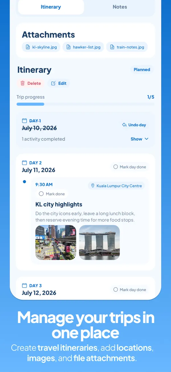 Screenshot #2 pour Mayi - Travel Buddy