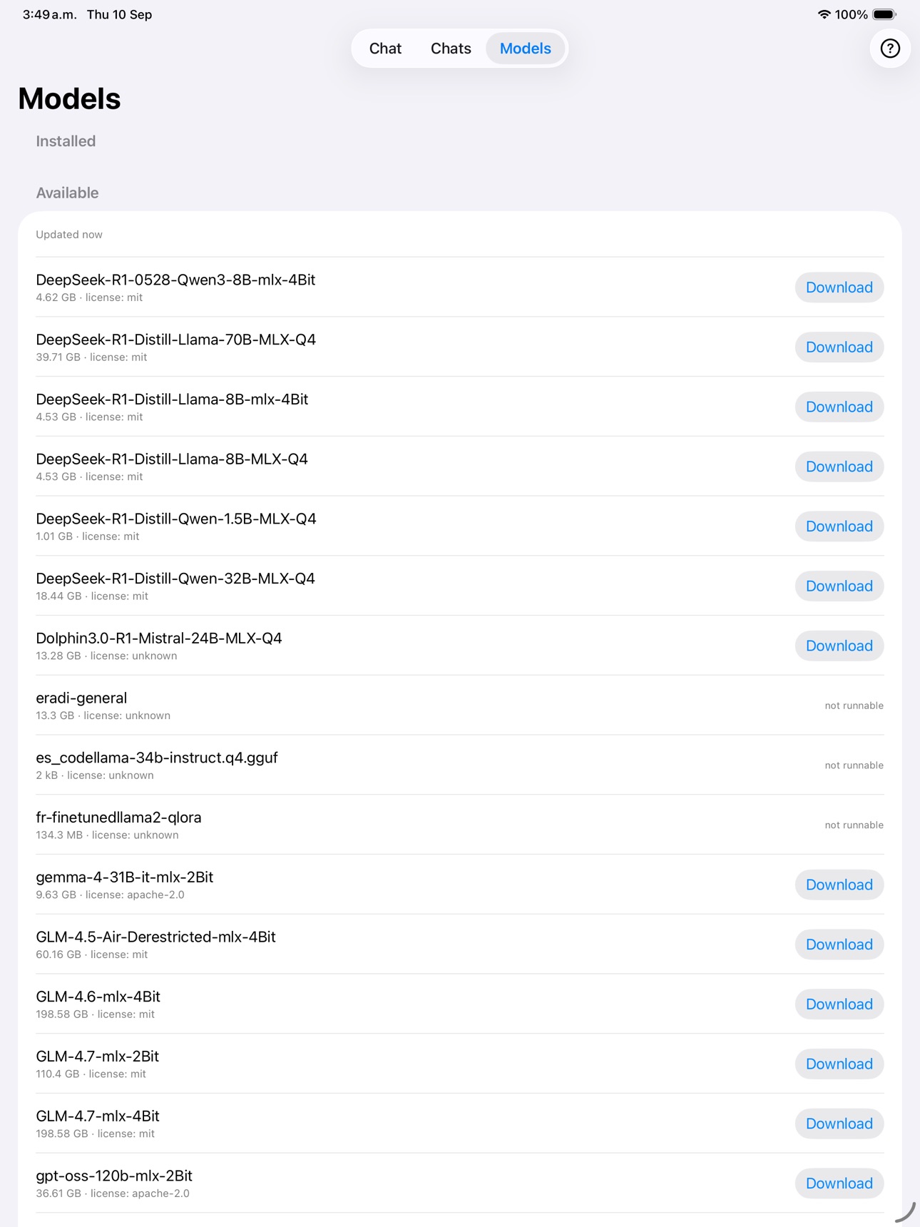 Screenshot 10 of SantosCGLLM