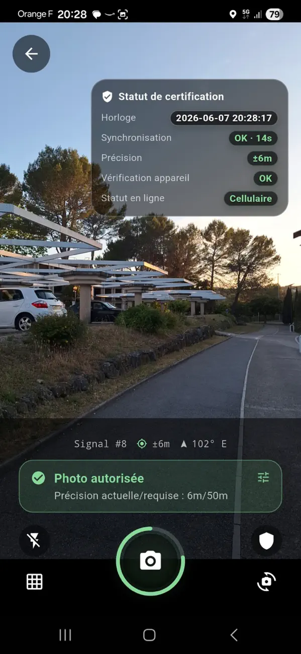 Screenshot #2 pour CertiPhoto