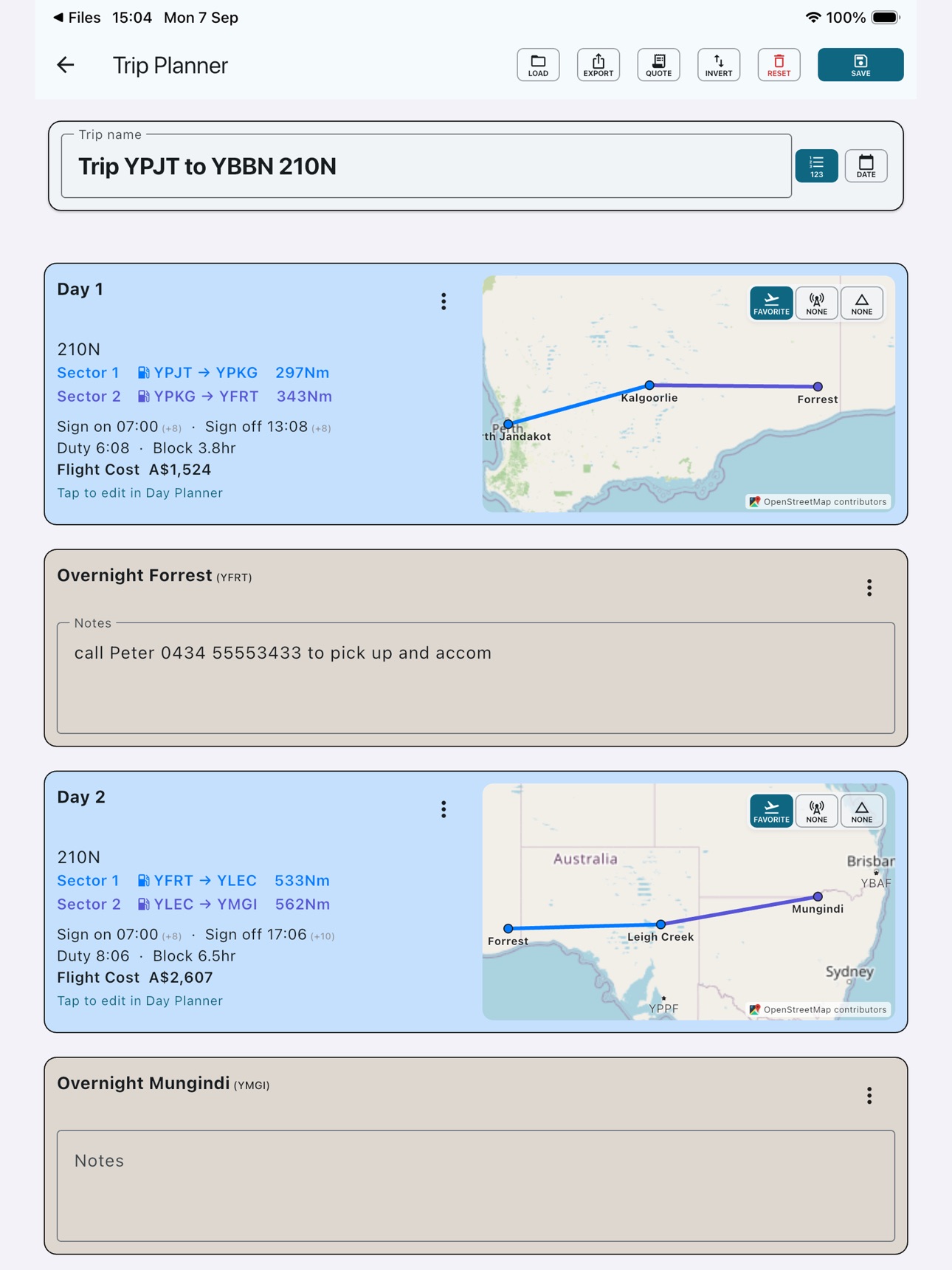 Screenshot 12 of Time and Fuel Aviation