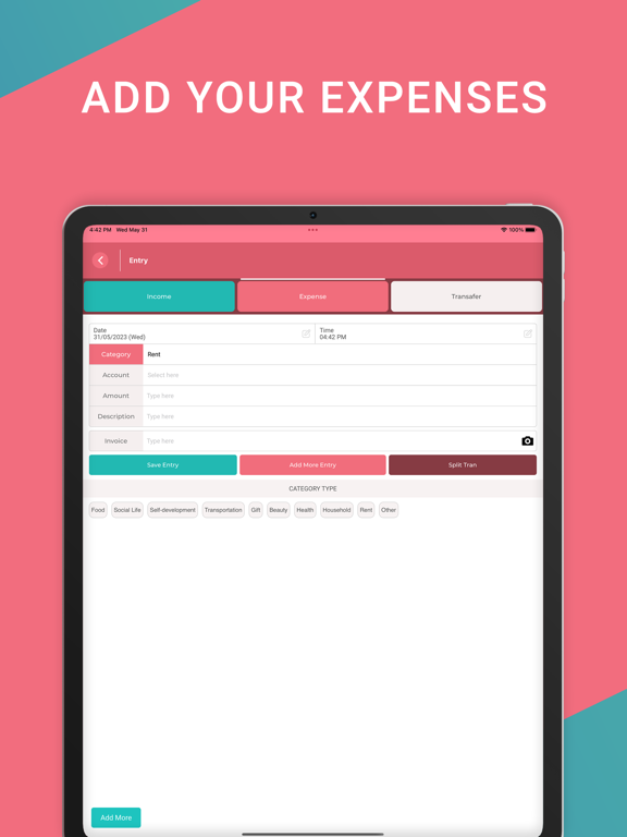 Screenshot #5 pour Wallet: Income Expense Tracker
