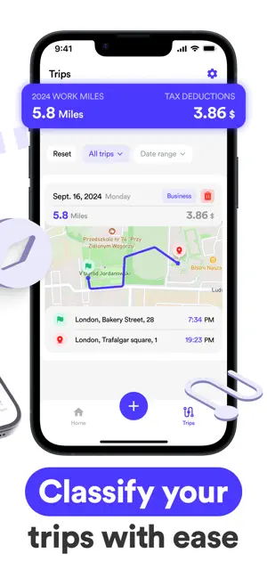 Mileage Tracker: Driving App screenshot 2