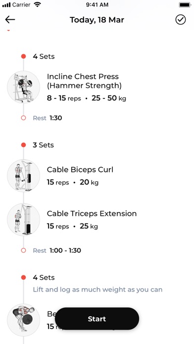 Gurley Fitness Screenshot