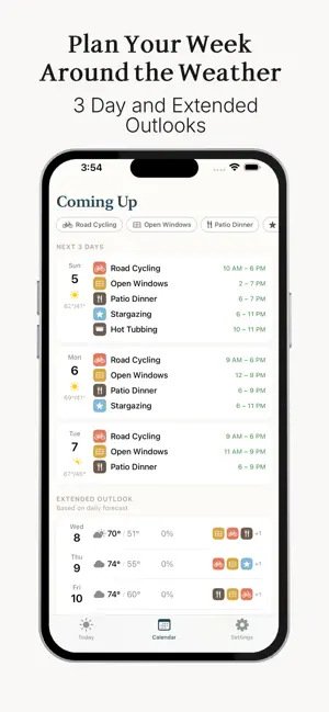 Wisp - Activity Weather screenshot 2