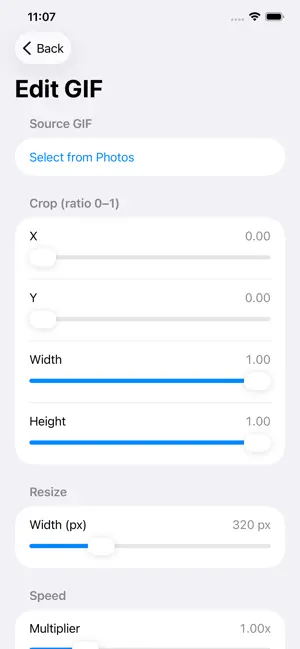 Simple GIF Editor screenshot 4