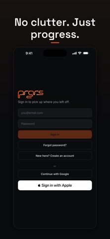 PRGRS - Workout Tracker screenshot