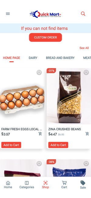 Quickmart screenshot 2