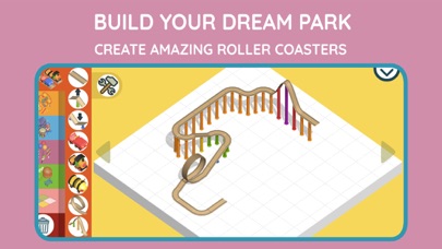 Screenshot 1 of Pango Theme Park Builder App