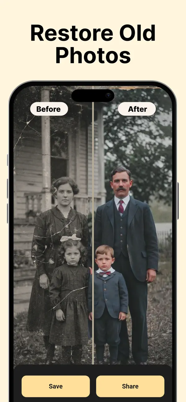 Screenshot #2 pour Old Photo Restore :Restoria AI