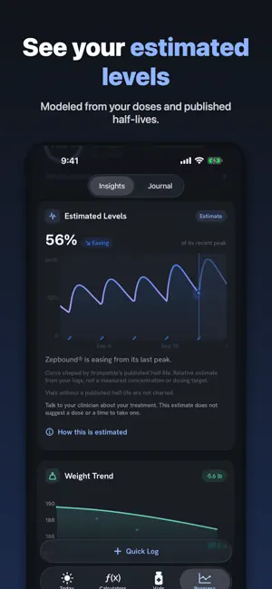 Vialie: GLP-1 Peptide Tracker screenshot 3