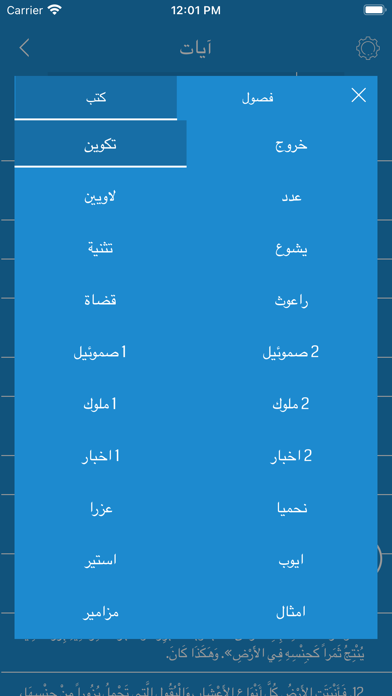 Arabic Bible Audio Screenshot