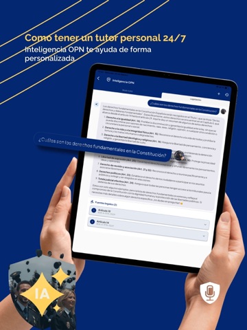 OPN Test Policía Nacional iPad screenshot 7