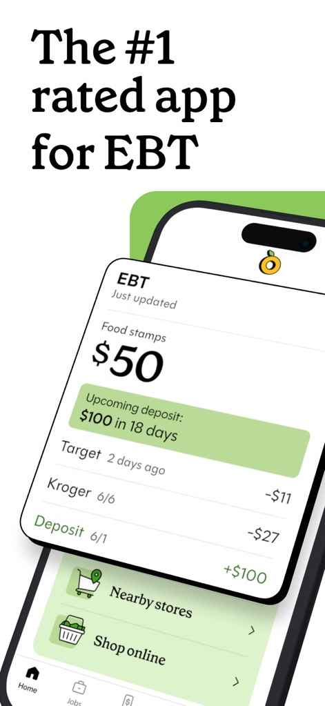 Propel: EBT, SNAP, WIC, & more - See how the app displays current EBT funds and a detailed transaction history for easy financial tracking.
