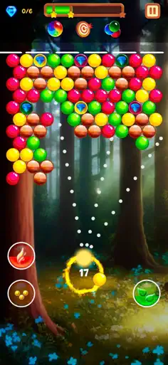 Dark Forest Bubble Quest - Screenshot 3