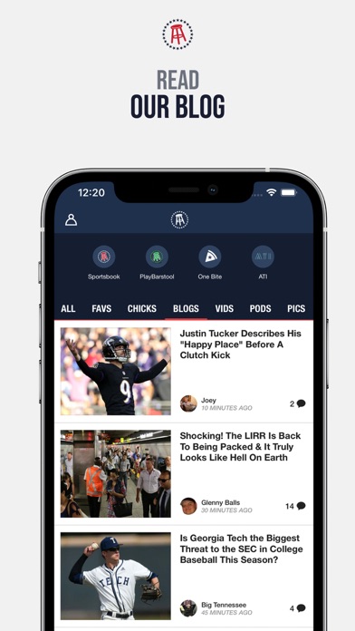 Barstool Sports Screenshot