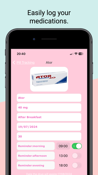 Medly・Medicine Reminder・Alarm Screenshot
