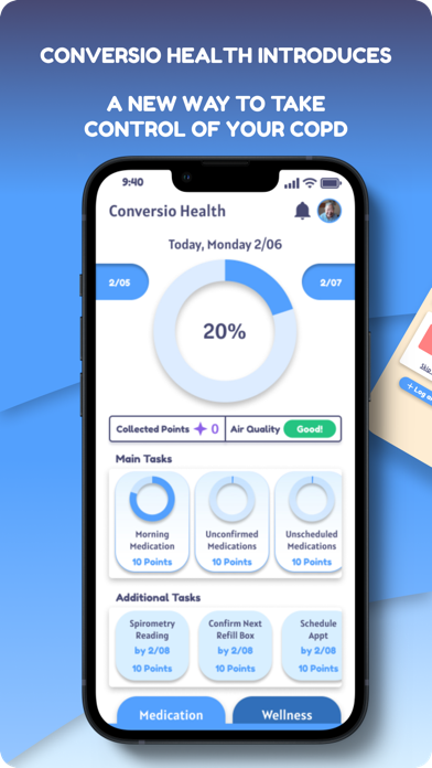 Conversio Health Screenshot
