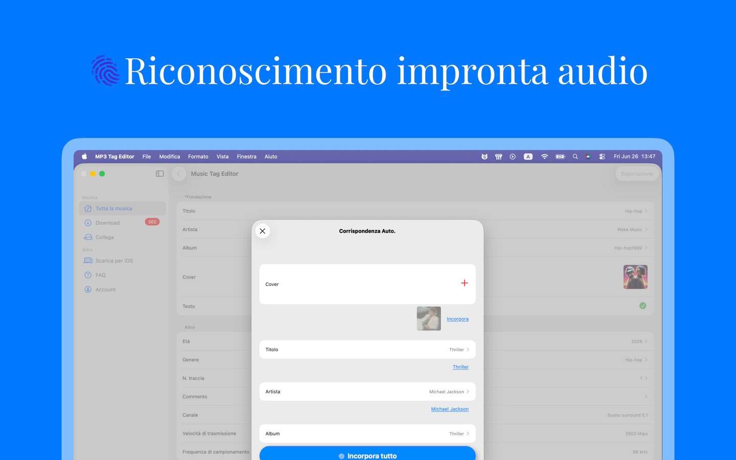 Schermata dell’app 3
