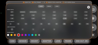 Cine Viewfinder screenshot