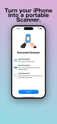 Document & QR Code Reader iPhone screenshot