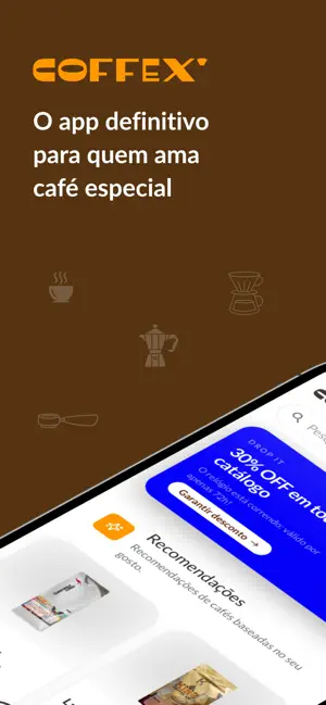 Coffex iPhone screenshot 1