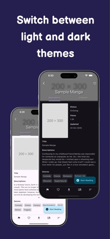 Manga Cookie Browser screenshot