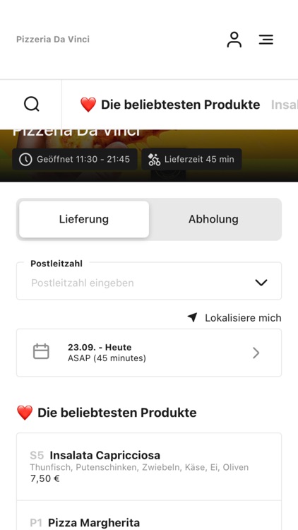 Pizzeria Da Vinci Baumberg