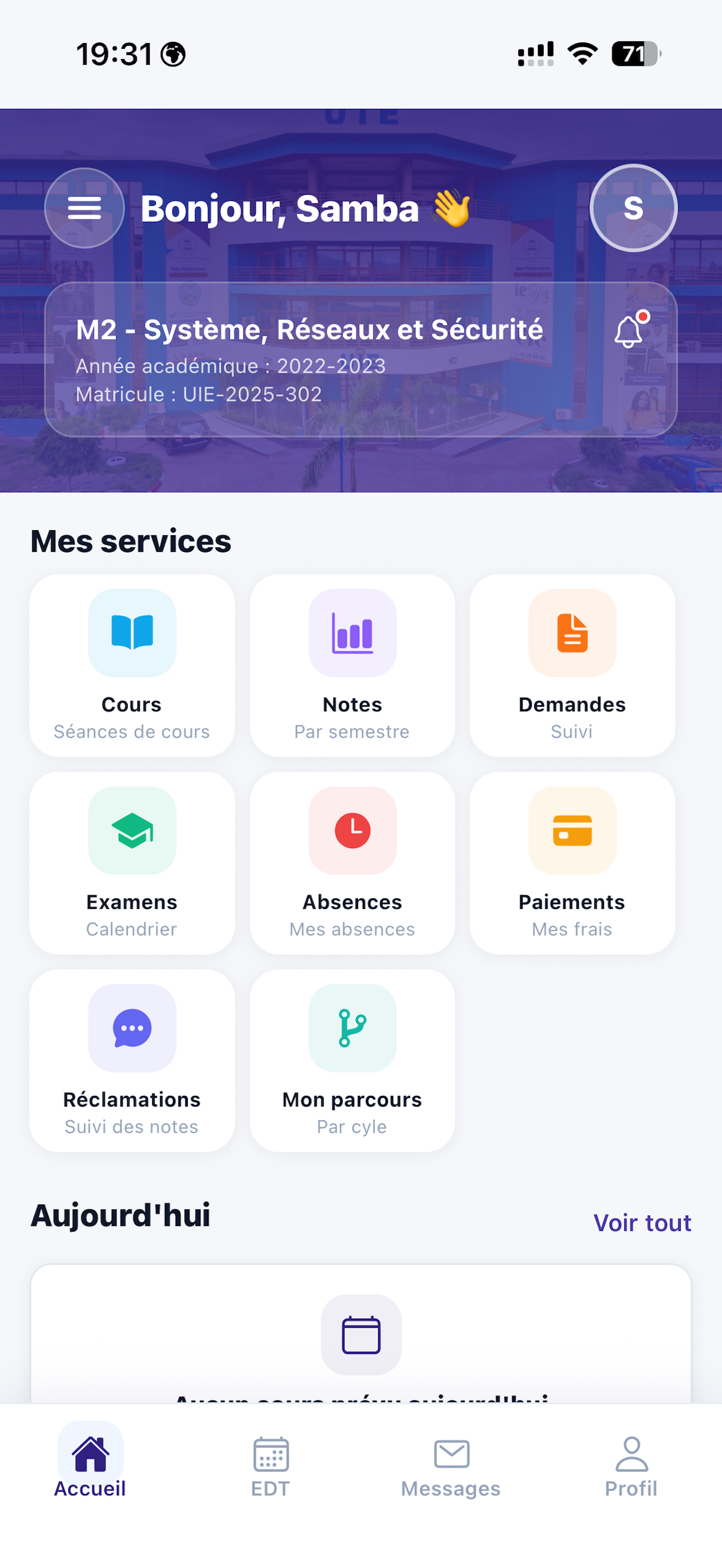 Campus UIE screenshot 2