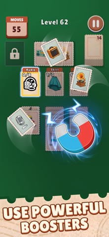 Stamp Solitaire: Card Matching iPhone screenshot