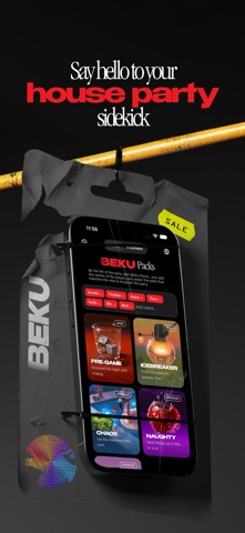 BEKU: house party game app screenshot